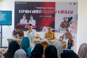 Pembekalan Lomba Video Konten Literasi 2025: Membangkitkan Semangat Kreativitas dan Literasi Generasi Muda Kota Metro